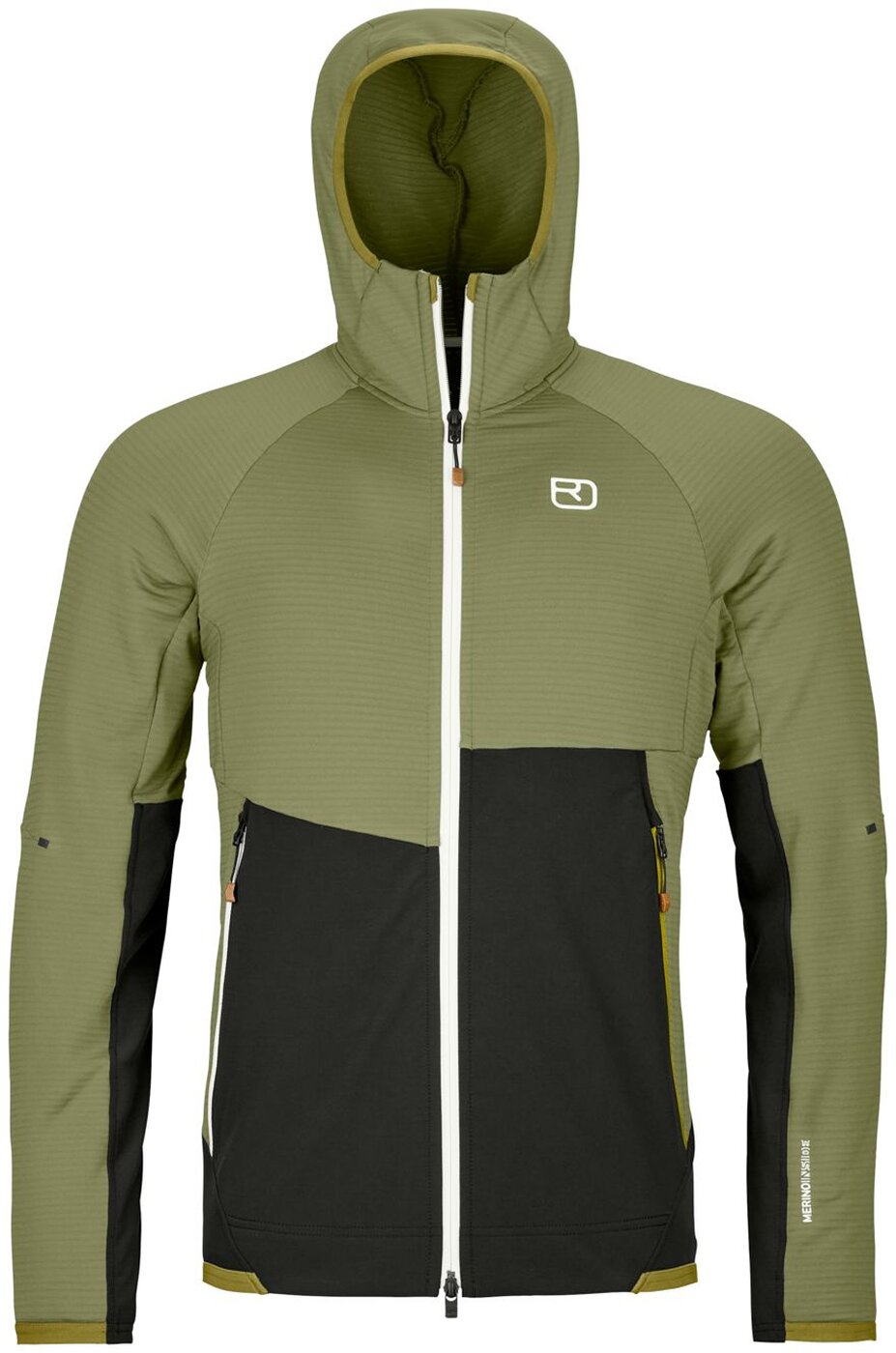 Herren FLEECE RIB HOODY M