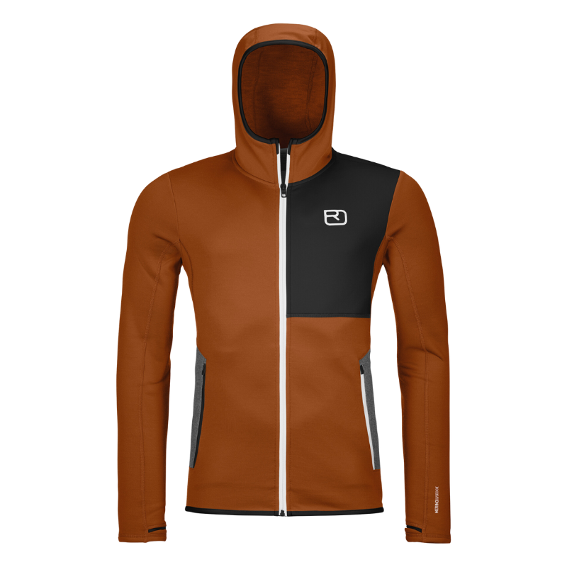 Herren Fleecejacke FLEECE HOODY