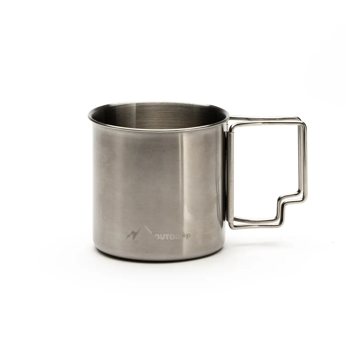 Edelstahl Tasse Faltgriff 350ml