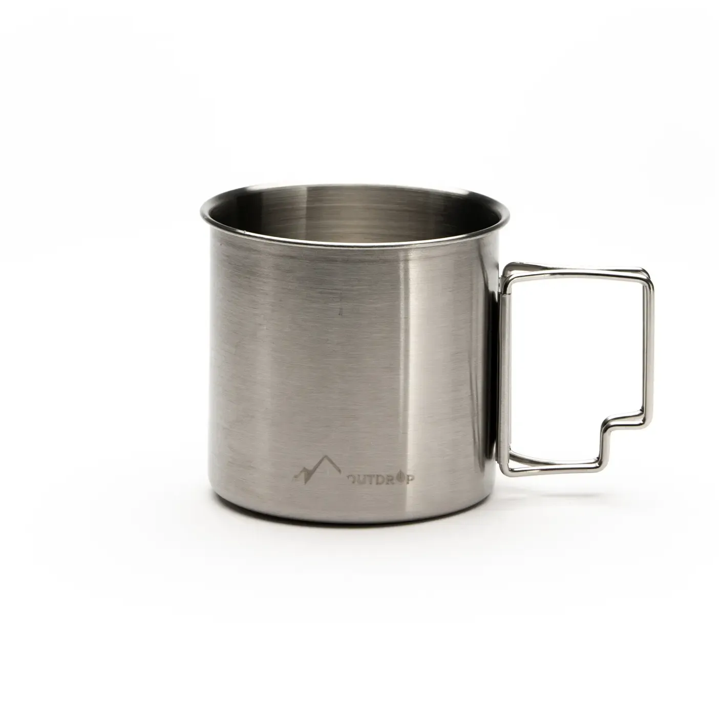 Edelstahl Tasse Faltgriff 500ml