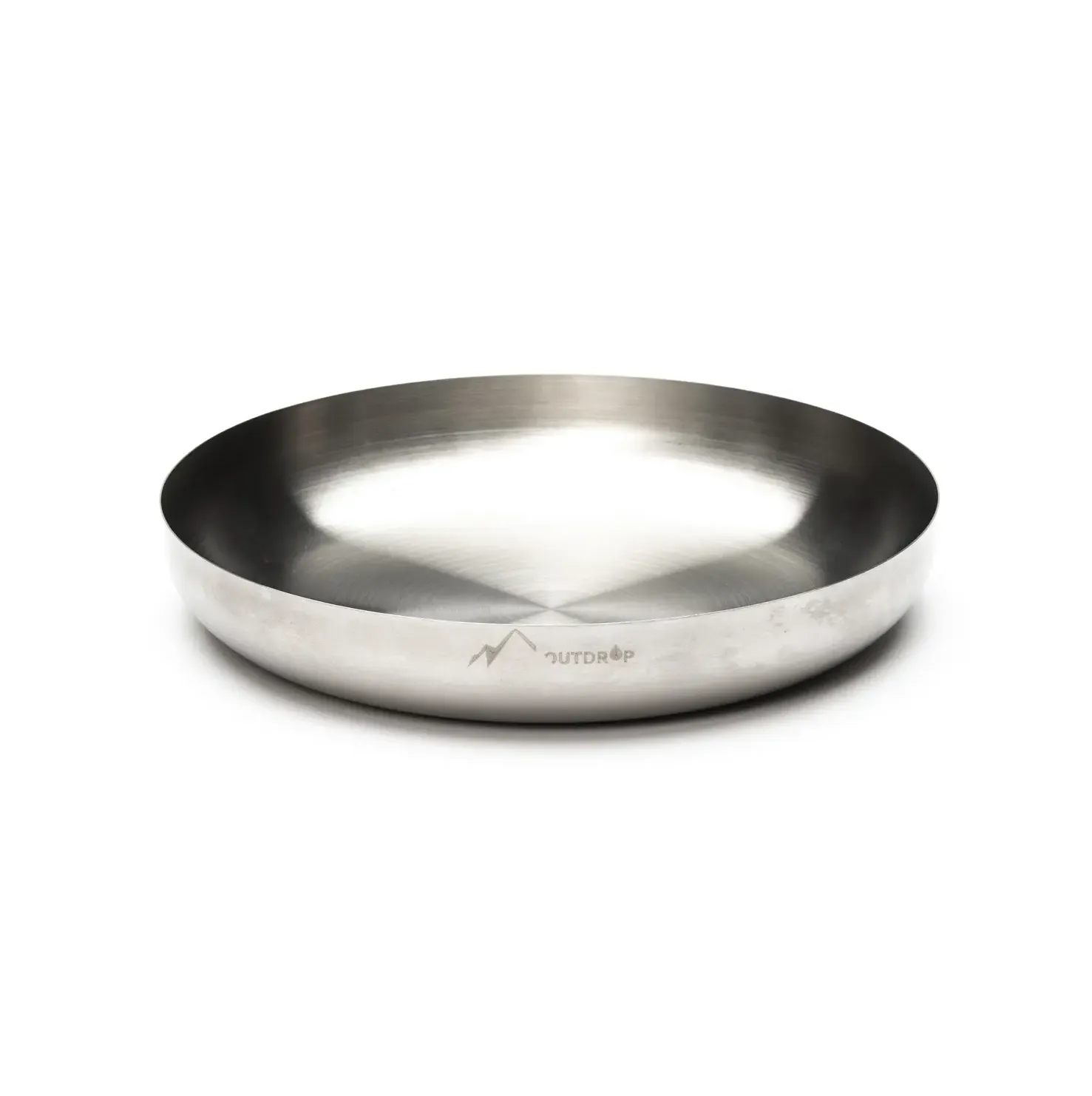 Edelstahl Teller Frisbee