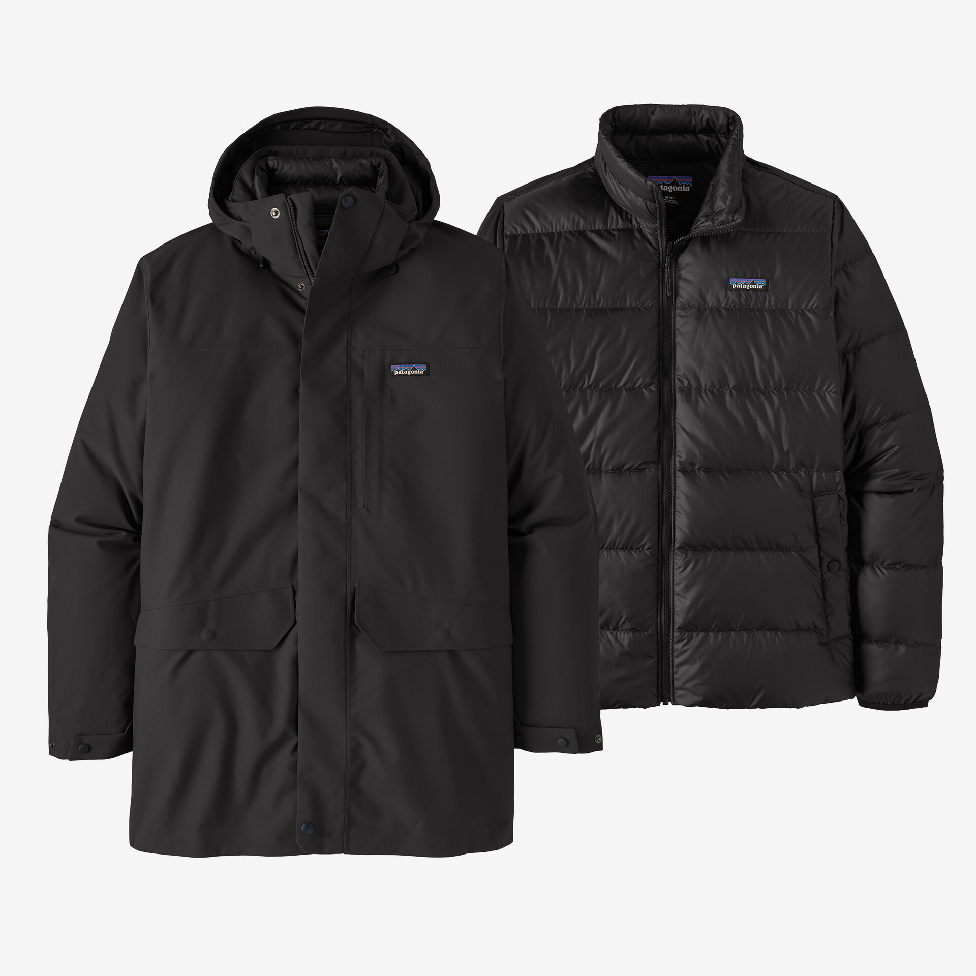 Herren Parka Tres 3-in-1