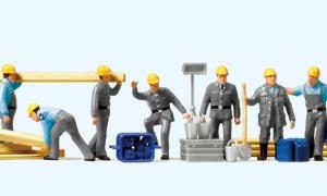 THW-Helfer. Arbeitsanzug. Zub