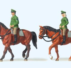 Berittene Polizei. Deutschlan