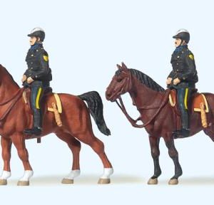 Berittene Polizei. USA