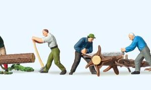 Holzfäller. Stämme