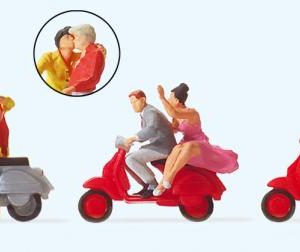 Vespa-Fahrer