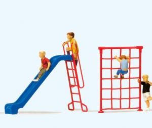 Spielende Kinder. Zubehör