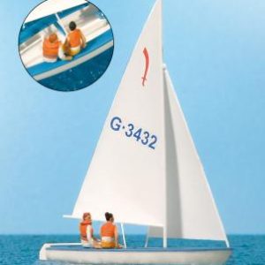 Segler (1). Segelboot Korsar