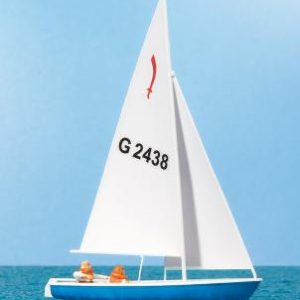 Segler (3). Segelboot Korsar