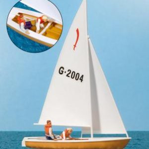 Segler (4). Segelboot Korsar