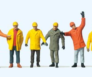 Arbeiter in Schutzkleidung