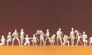 Modellfiguren Adam und Eva