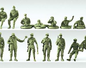 Bundeswehr. BRD. Posten, Kraf