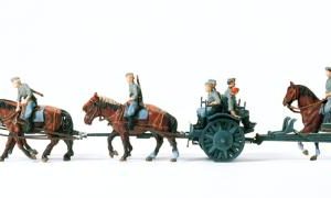 Bespannte leichte Feldhaubitz