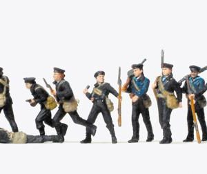 Russische Marineinfanterie. U