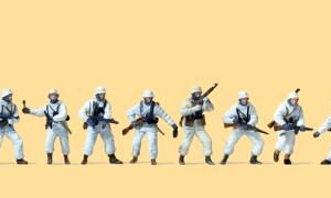 Infanterie, kämpfend. Winteru