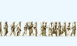 Infanterie gehend. Winterunif