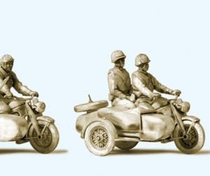 Kradfahrer. Motorrad Zündapp