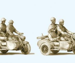 Kradfahrer NVA. Motorrad Zünd