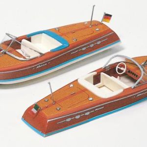 Zwei Motorboote. Bausatz