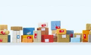 Postpakete. 40 Stück