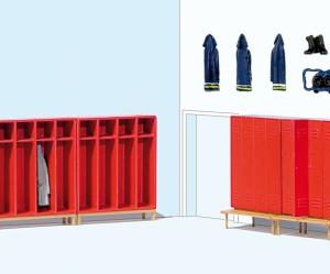Feuerwehrspinde. 6 montierte