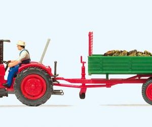 Ackerschlepper Fahr mit Einac