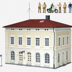 Polizeiwache. Polizeibeamte.