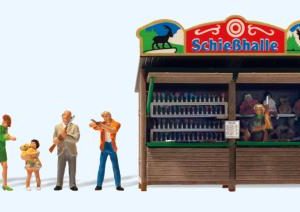 HO Kirmesbude Schießhalle