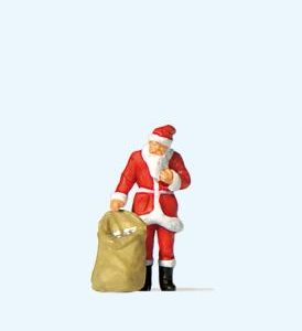 Weihnachtsmann mit Gabensack