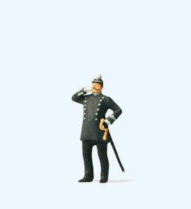 Berliner Polizist. Um 1900