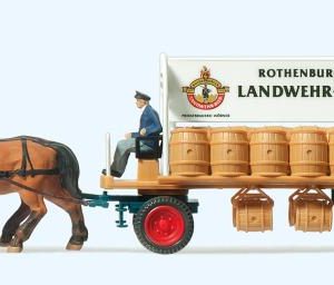 Brauereiwagen. Fertigmodell