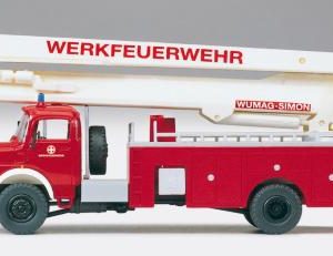 Gelenkbühne. Feuerwehr. MB LA