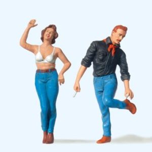 Paar in Jeans