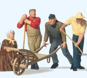 Landbevölkerung. 6 Figuren