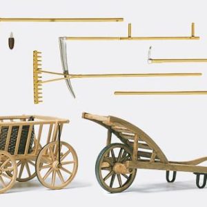 Handwagen. Schubkarre. Werkze