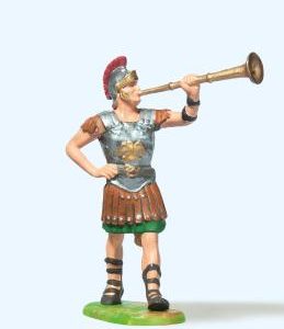 Römer im Marsch, mit Fanfare