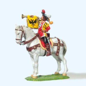 Fanfarenbläser zu Pferd