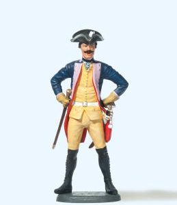 Unteroffizier stehend, Musket