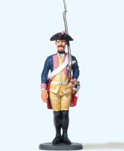 Musketier stehend, Gewehr ges