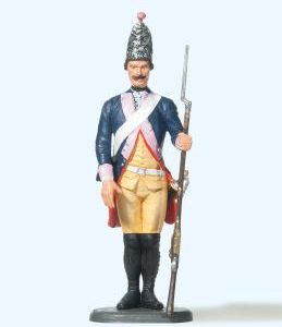 Grenadier stehend, Gewehr ab