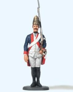 Füsilier stehend, Gewehr gesc