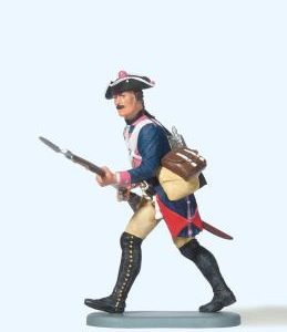 Musketier stürmend