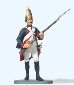 Grenadier stehend, mit Gewehr