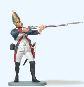 Grenadier stehend, schießend