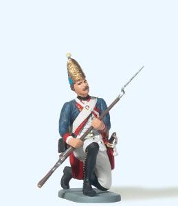 Grenadier kniend, mit Gewehr