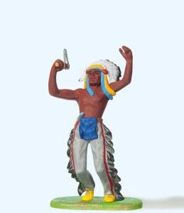 Indianer rückwärtsfallend, mi