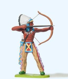 Indianer mit Bogen