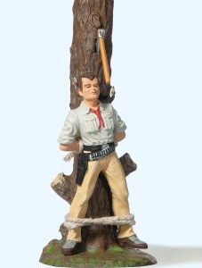 Cowboy am Marterpfahl